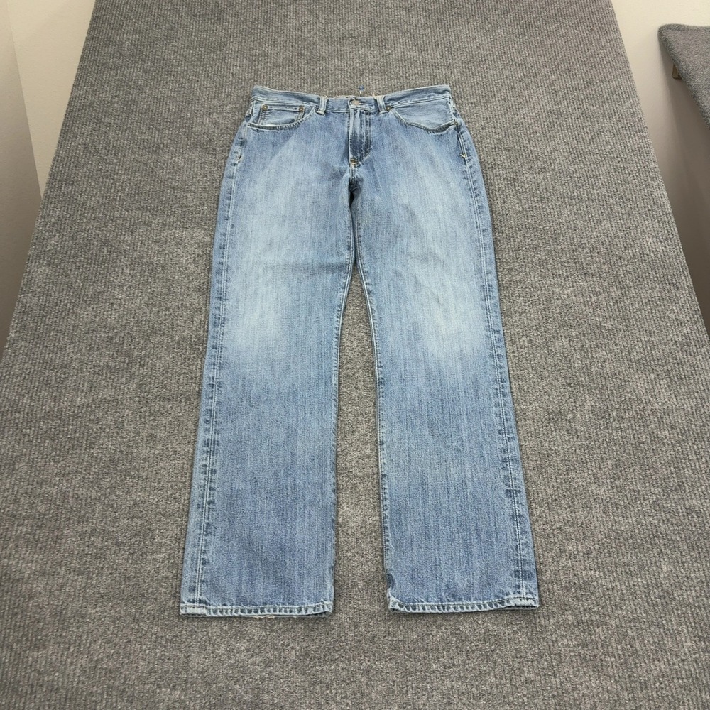 Polo Ralph Lauren Jeans Mens 32 Blue Cotton Straight Leg Denim Casual Classic